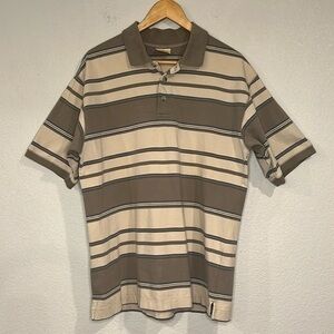 Woolrich striped cotton polo shirt M